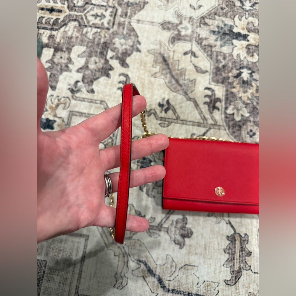 Tory Burch Robinson Chain Wallet purse - Picture 4 of 8